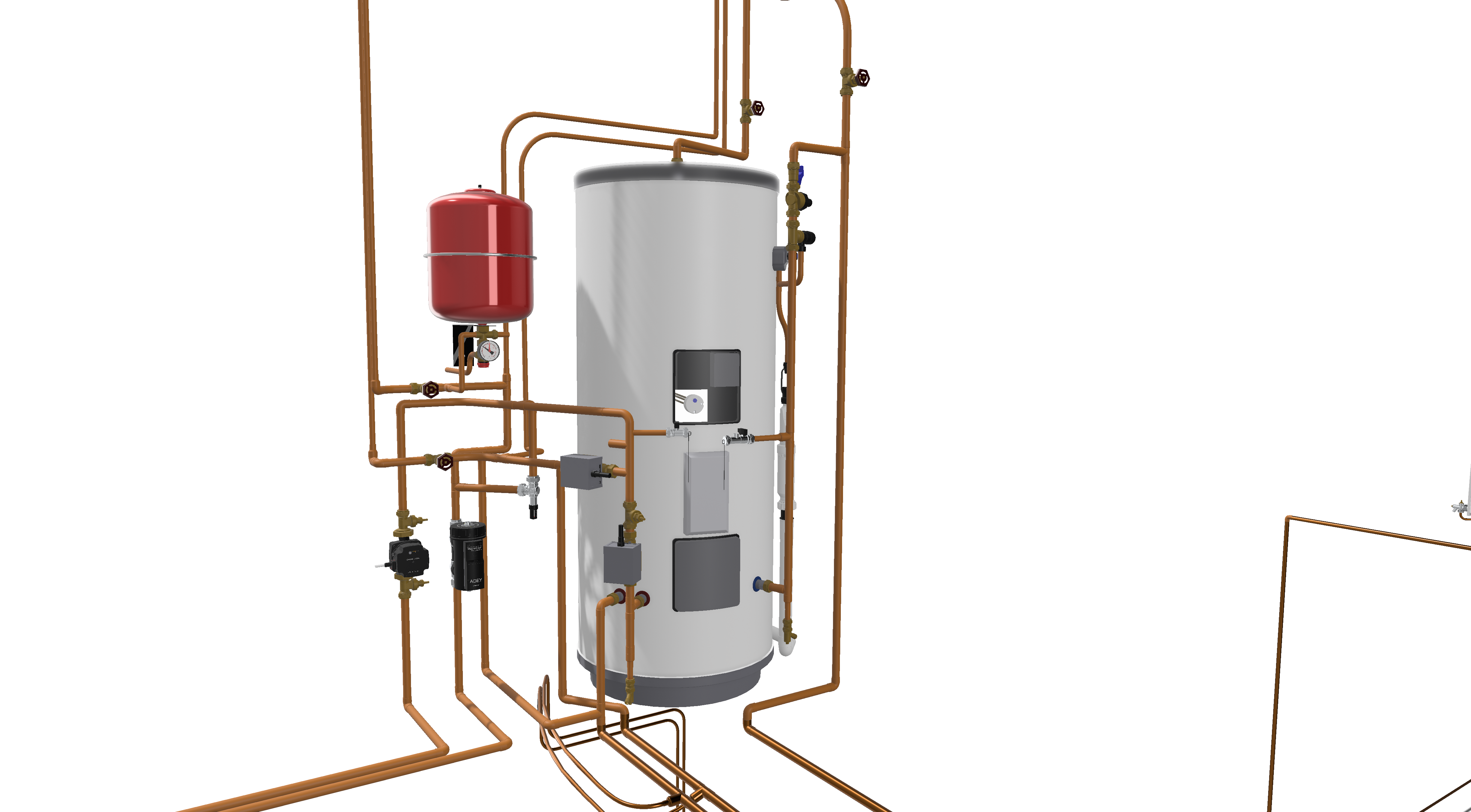 Cylinder Expansion Piping