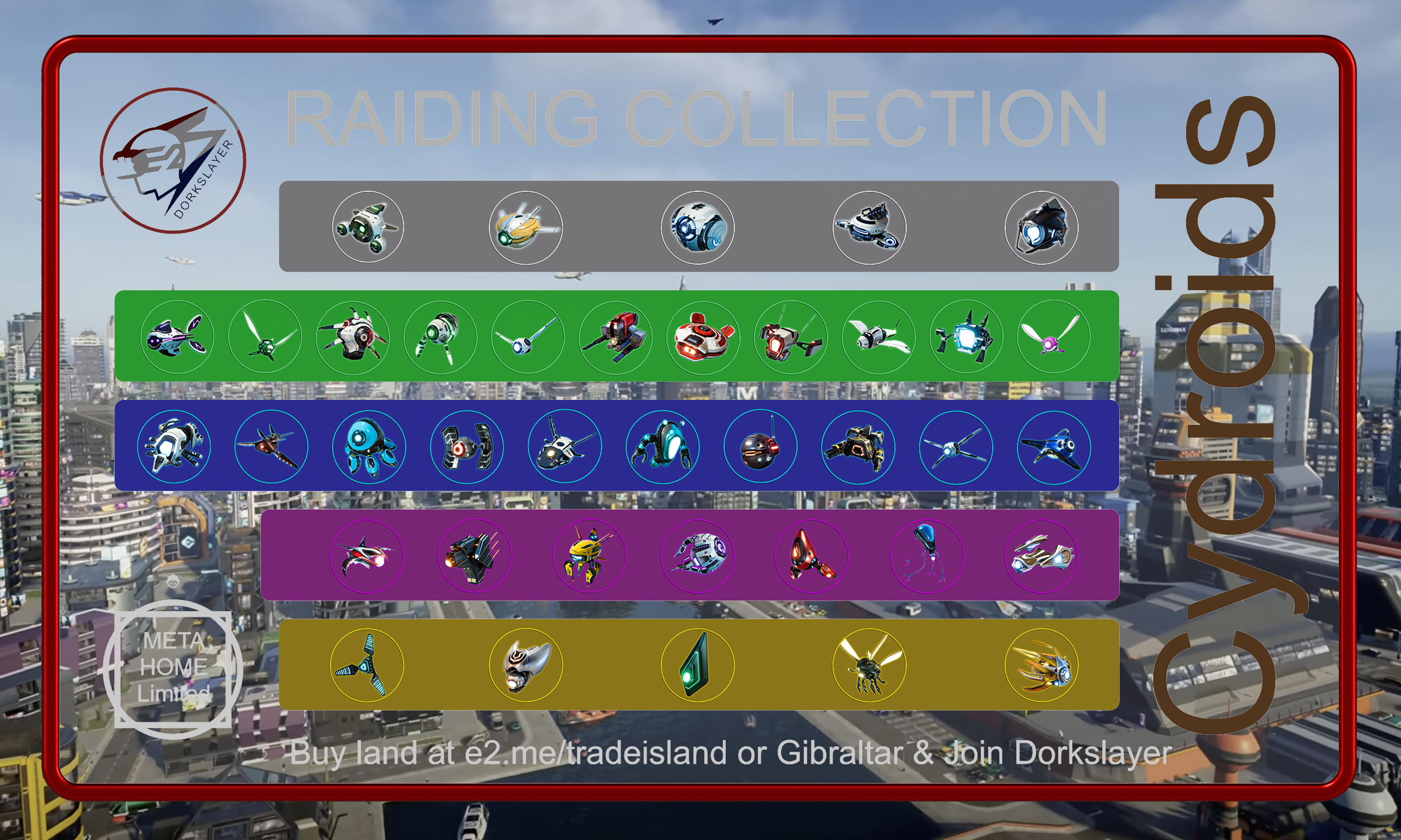 Earth2 Cydroid Collection